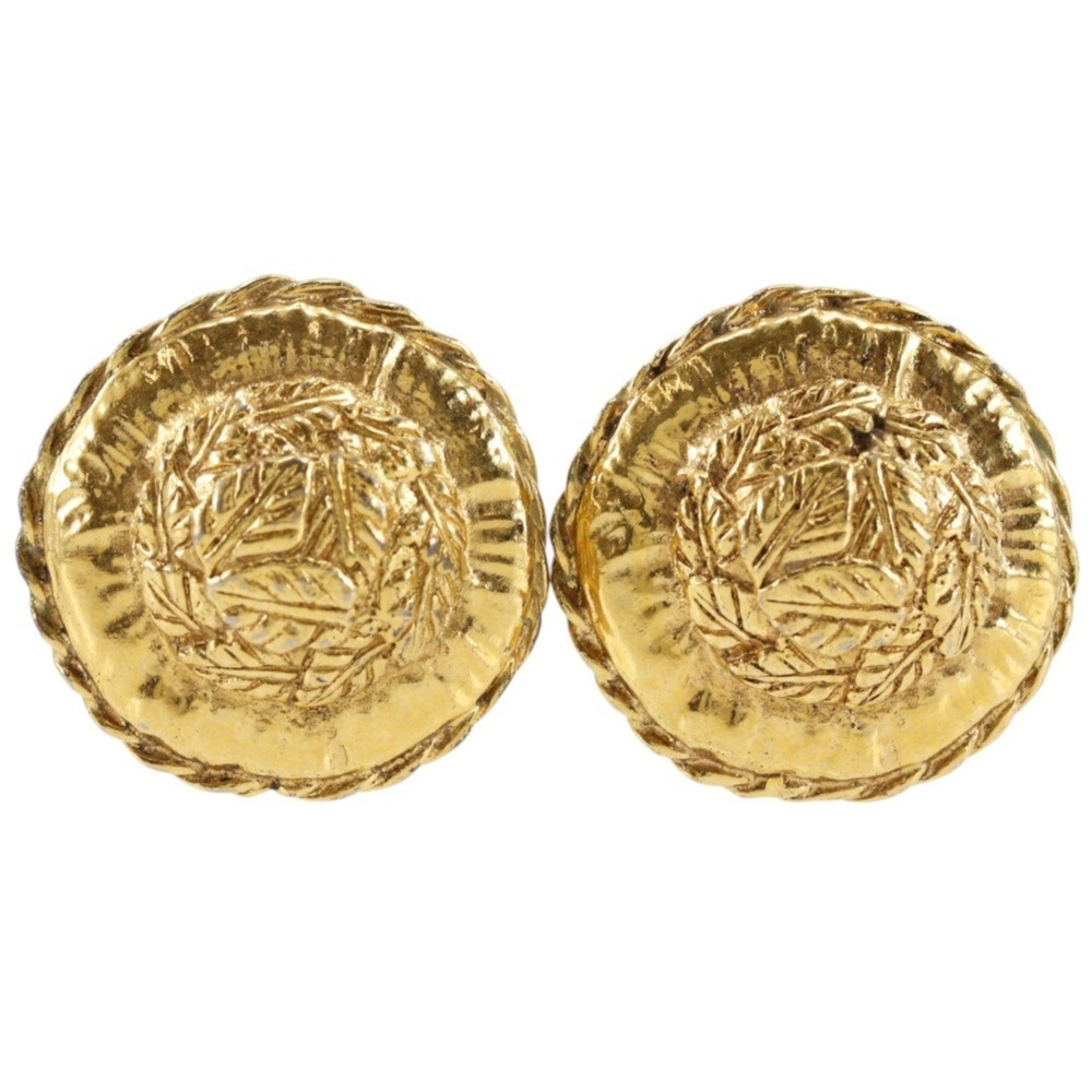CHANEL Gold Earrings